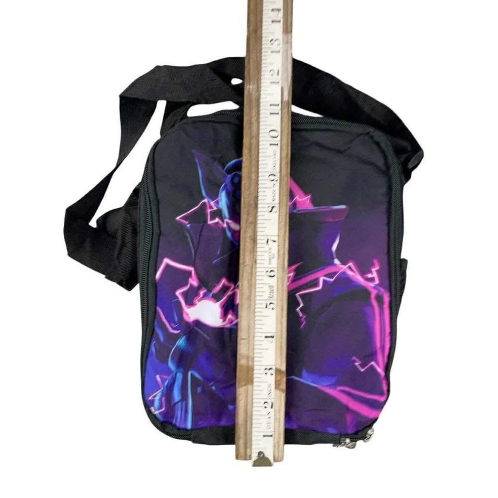 Fortnite Drift‎ Lunch Box Insulated Cooler Bag Black Gaming Graphic NEW